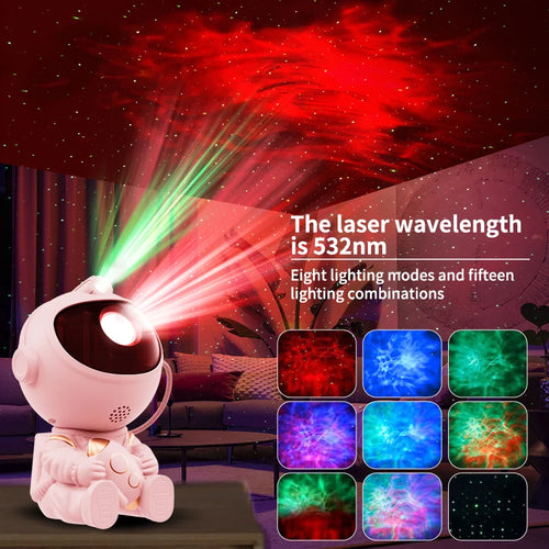 Cosmic Dream Star Projector Lamp 💫🌙