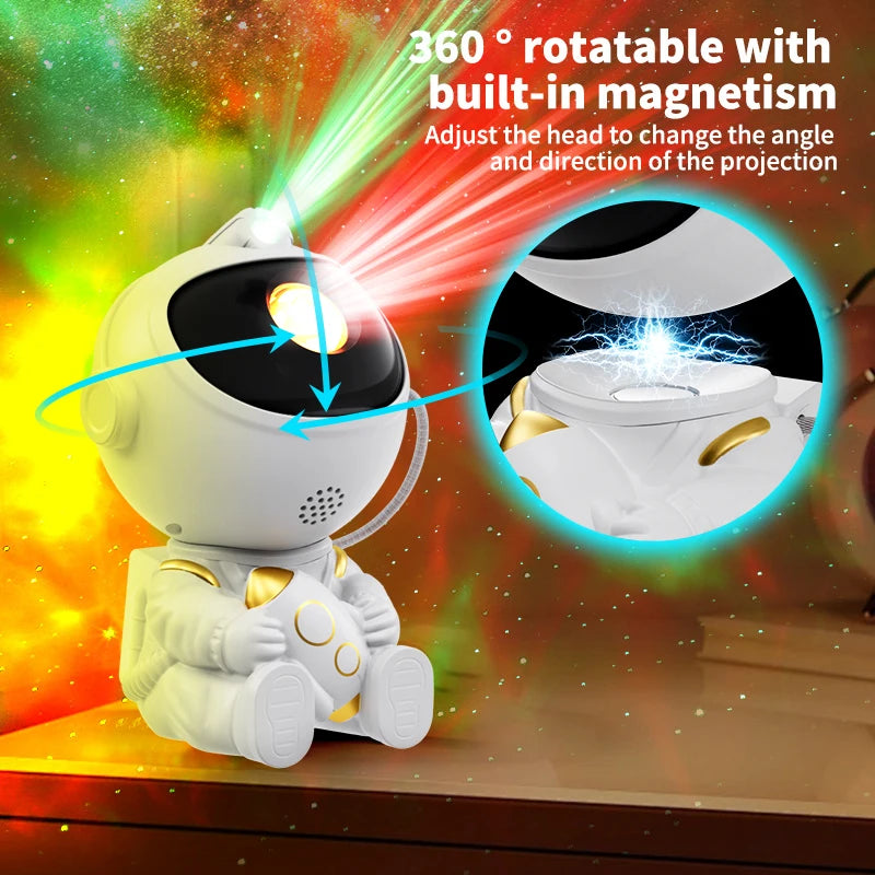 Cosmic Dream Star Projector Lamp 💫🌙